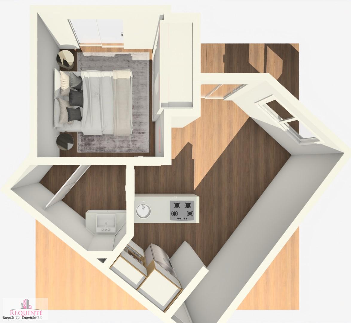 Apartamento, 1 quarto, 39 m² - Foto 5